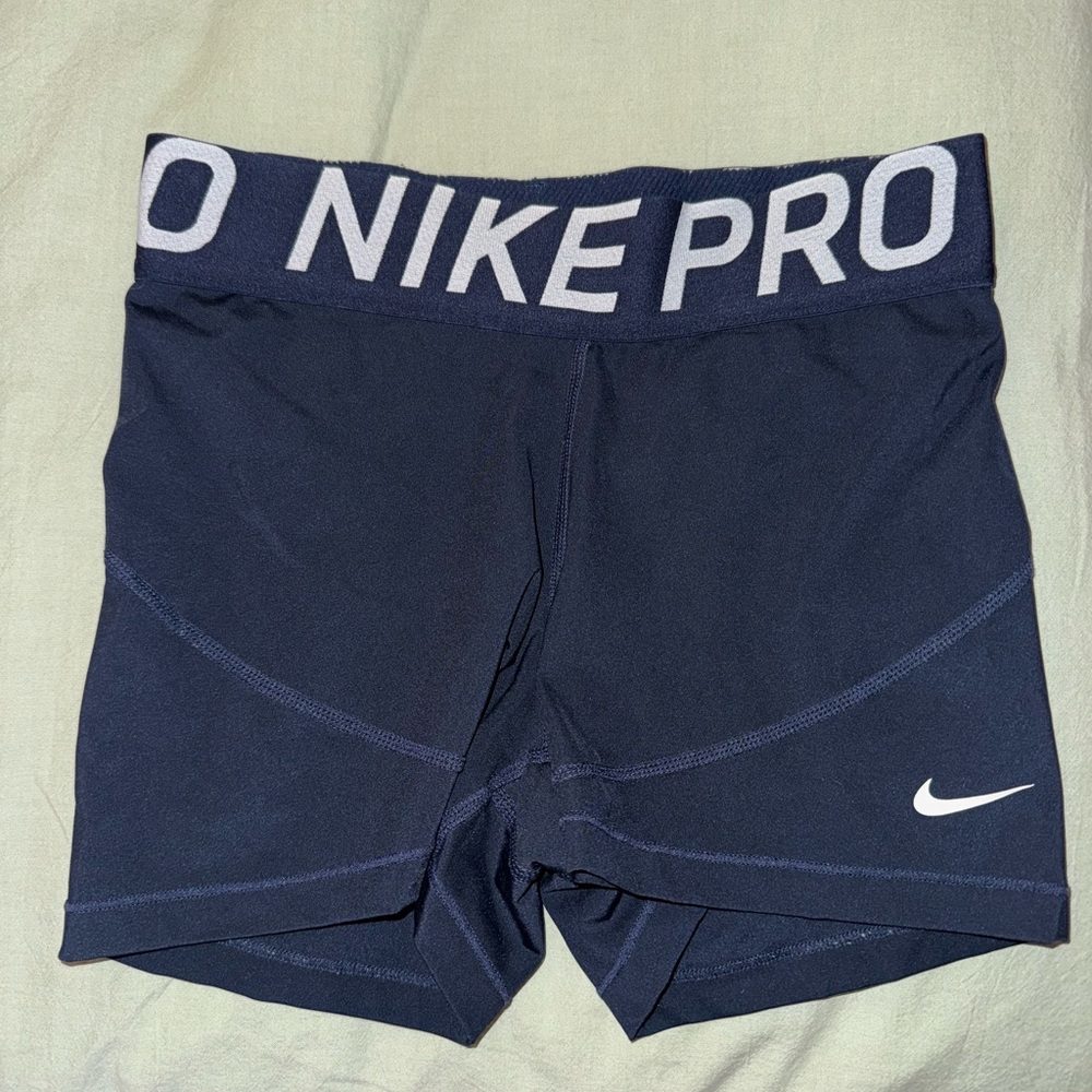 Nike Dri-FIT Dark Blue Athletic Shorts